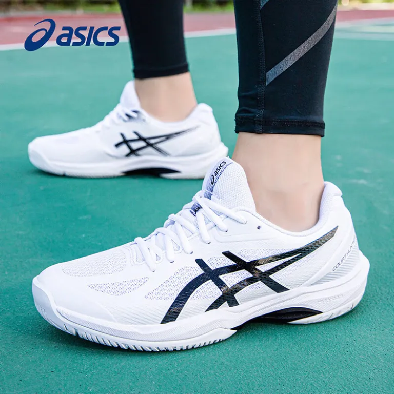 کفش تنیس و بدمینتون مردانه ASICS COURT HUNTER FF با رویه مش تنفس‌پذیر