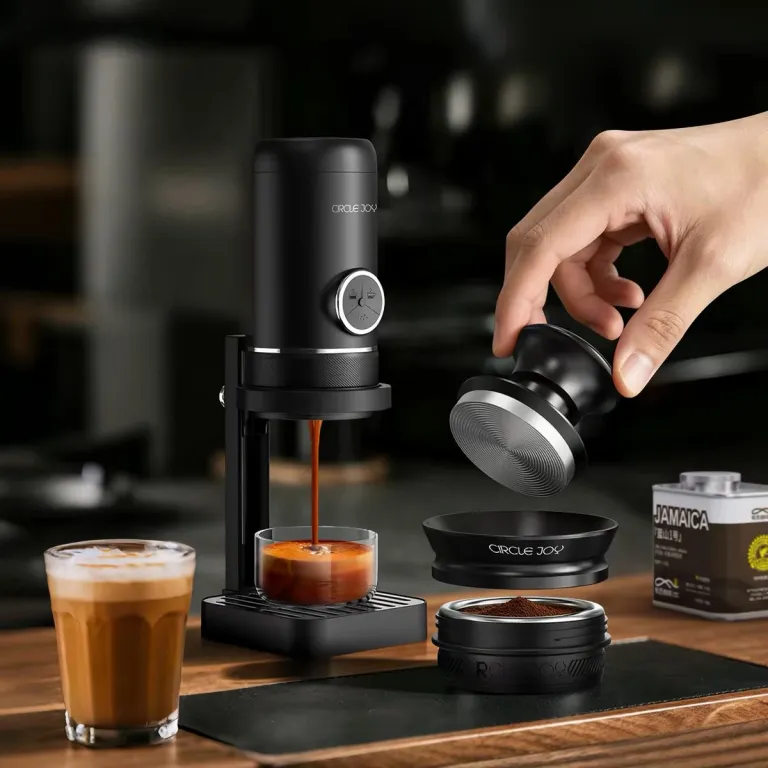 Circle Joy قهوه‌ساز قابل حمل mini58 اسپرسوساز نیمه‌اتوماتیک استخراج 58mm