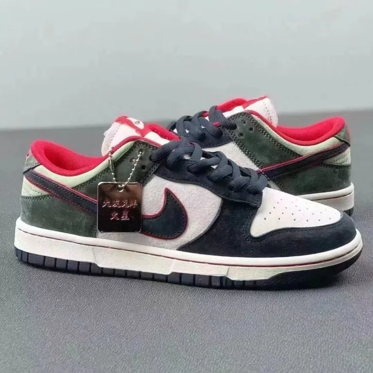 کفش اسکیت‌بورد ساق‌کوتاه سری دایو کاتسوهیرو Dunk Low اورجینال پوتیان، کفش ورزشی مردانه و زنانه، طرح جفت