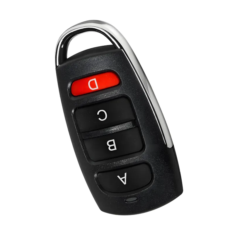 ریموت کنترل بیسیم کپی قوی 4 کاناله 433/315MHZ برای درب پارکینگ، راهبند، درب کرکرهای تلسکوپی، کرکره برقی و دزدگیر