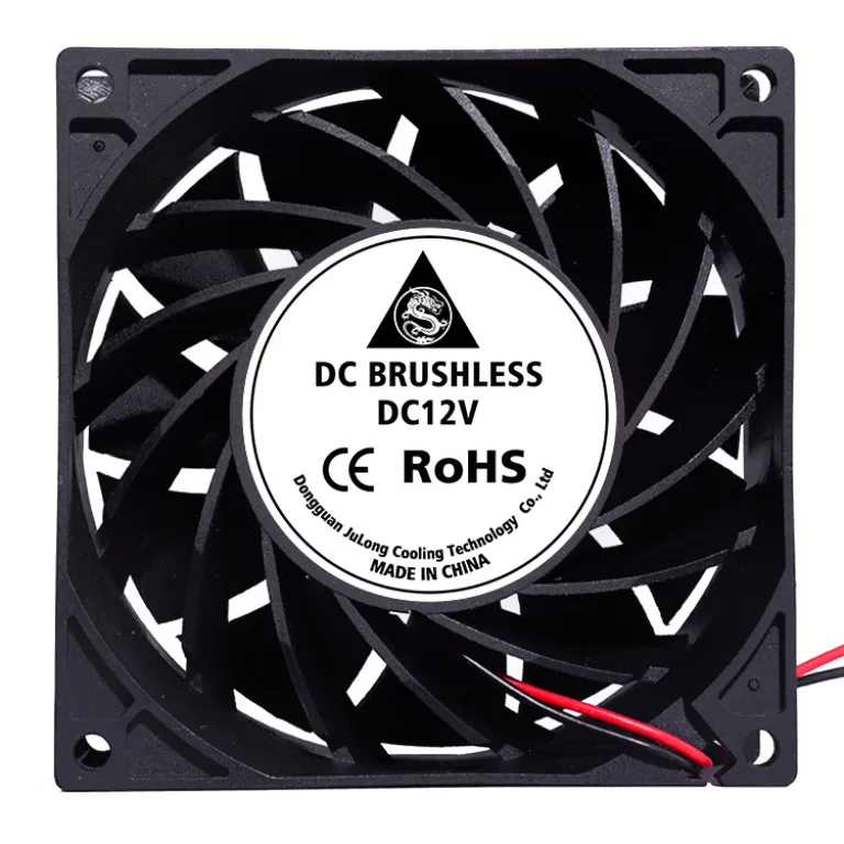 9238 فن خنک‌کننده DC صنعتی با بلبرینگ دوبل، ضدآب و کم‌مصرف برای تجهیزات ماهیگیری