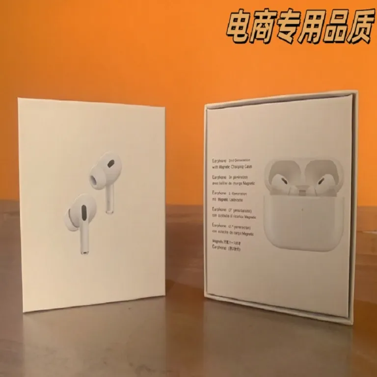 جعبه بسته‌بندی هدفون اپل Airpods pro2 نسل 234567 بلوتوثی هواچیانگ‌بی میوه
