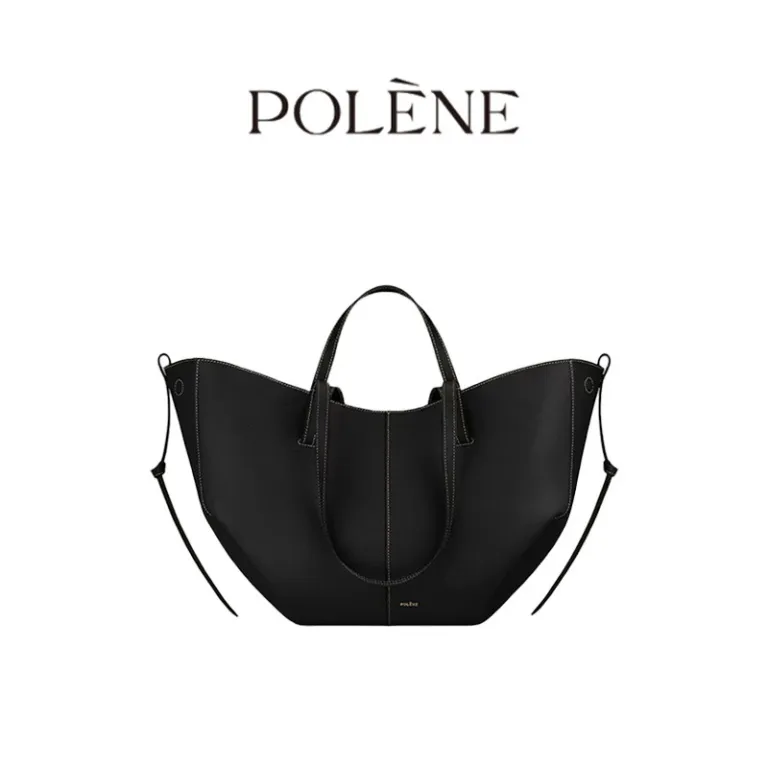 کیف توت کراس‌بوردر مدل بال‌دار polene مدل جدید Cyme کیف دوشی چرم گاوی کیف دستی گنجایش بالا
