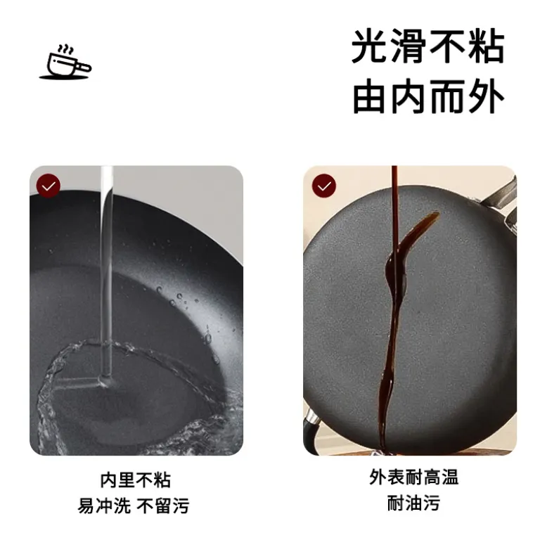ست قابلمه و تابه نچسب سنگ گرانیت 8pcs آمازون صادراتی شامل ماهیتابه، شیرجوش و قابلمه