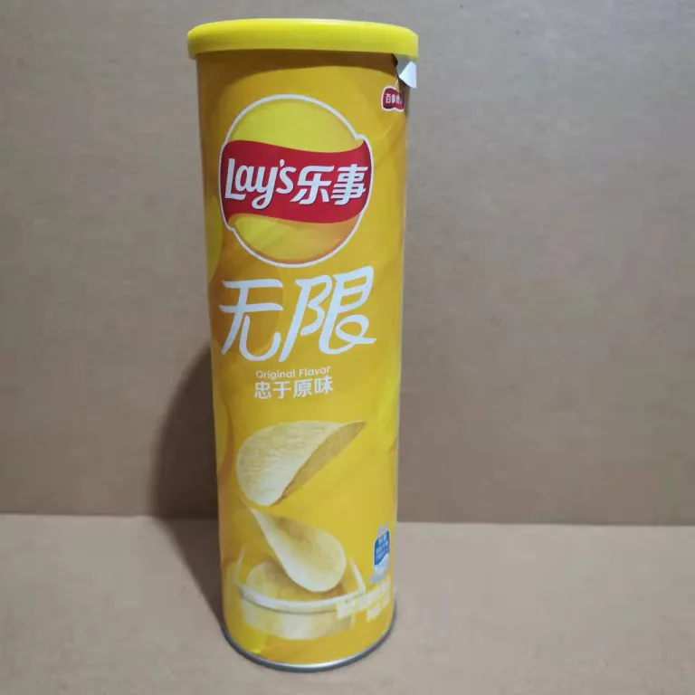 چیپس سیب‌زمینی لِی‌س 104g*24 بسته‌بندی سطلی، بسته هدیه تنقلات، عمده مواد غذایی، ارزان و به‌صرفه، مجموعه کامل تنقلات