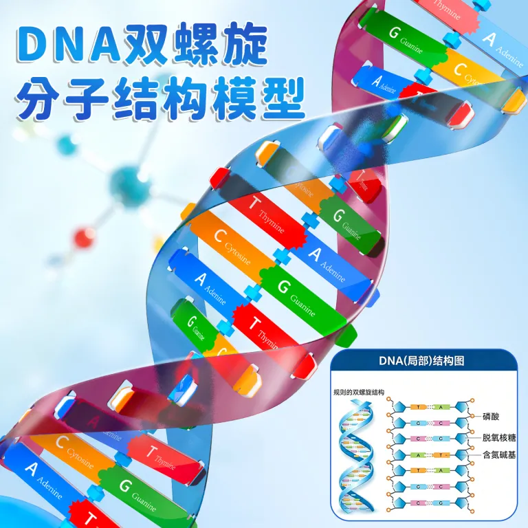 مدل اجزای ساختار مارپیچ دوگانه DNA، ابزار آموزشی ژنتیک و واریاسیون زیستی، دستگاه آزمایشگاهی