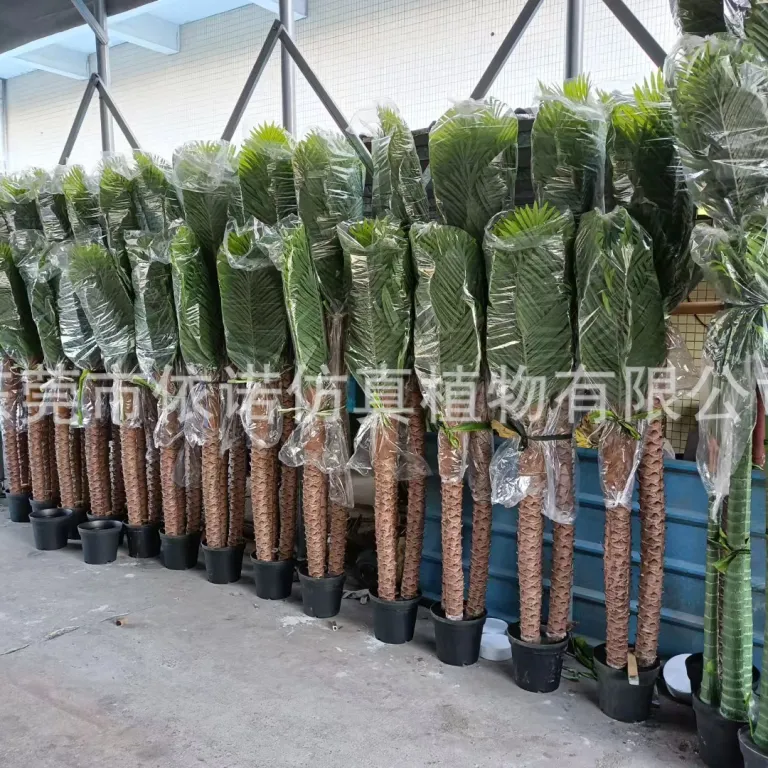 درخت نارگیل مصنوعی، درخت نخل بادبزنی، درخت پالم مصنوعی، درخت آرکا، عمده گیاهان سبز مصنوعی داخلی و خارجی