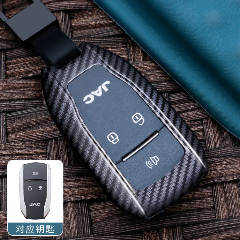 قاب کلید مناسب برای جک ریفاین S5 دوم M5 جک A60 فلزی لوکس محافظ کلید خودرو کیف بدنه گیره