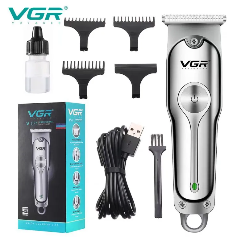 VGR071 ماشین اصلاح موی سر قابل شارژ USB، عمده، باتری بادوام