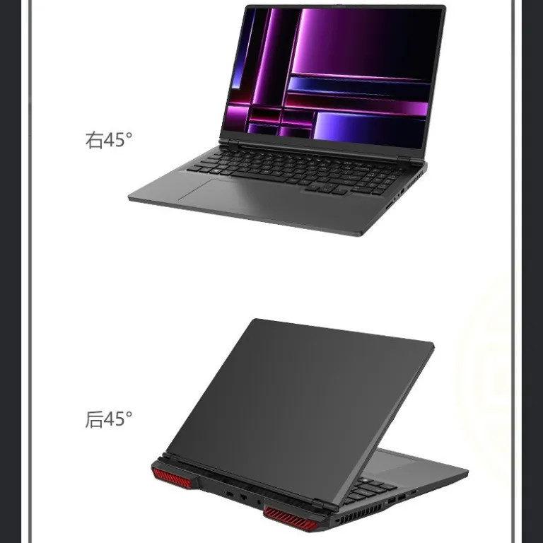 لپ‌تاپ 16 اینچی Core i7/i9 برای طراحی و رندرینگ با عملکرد بالا، RTX4060 گرافیک مجزا، لپ‌تاپ 8G عمده