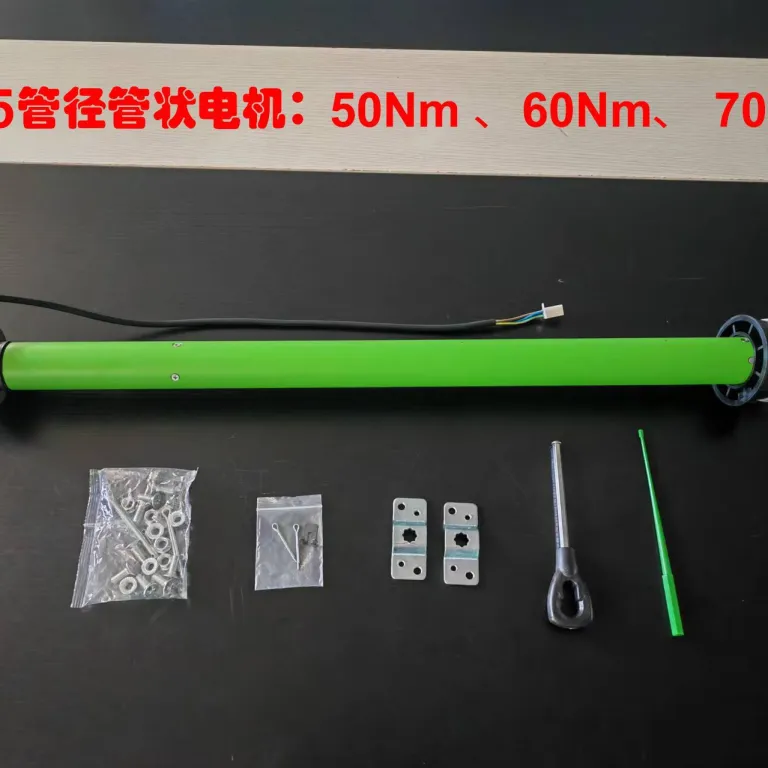 موتور تیوبلار کرکره 220V با ریموت و کنترل دستی، موتور تیوبلار برقی بالابر برای درب پارکینگ، مغازه و کرکره