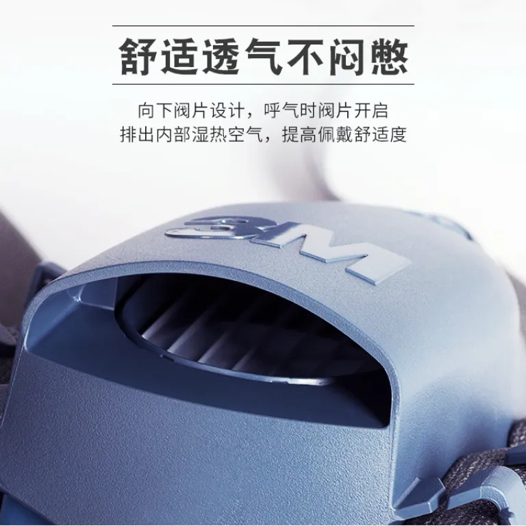 3M7502 ماسک ضد گاز سیلیکونی مخصوص رنگ‌پاشی، گازهای شیمیایی، سموم کشاورزی و گرد و غبار با فیلتر کربن فعال خانگی