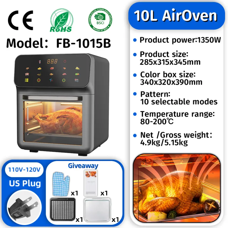 2026 سرخ‌کن بدون روغن مدل جدید خانگی، دستگاه چندکاره سرخ‌کن و فر airfryer سفارشی 6 لیتر