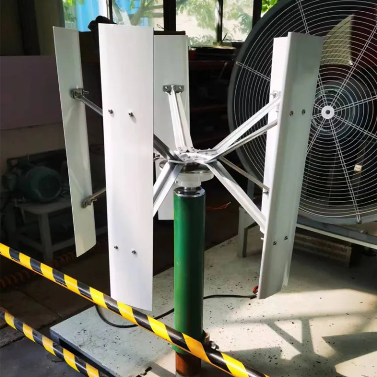 توربین بادی محور عمودی مغناطیسی معلق نوع H با استارت نسیم 100W-20KW سیستم خودکار مانیتورینگ روشنایی خیابان و خانگی