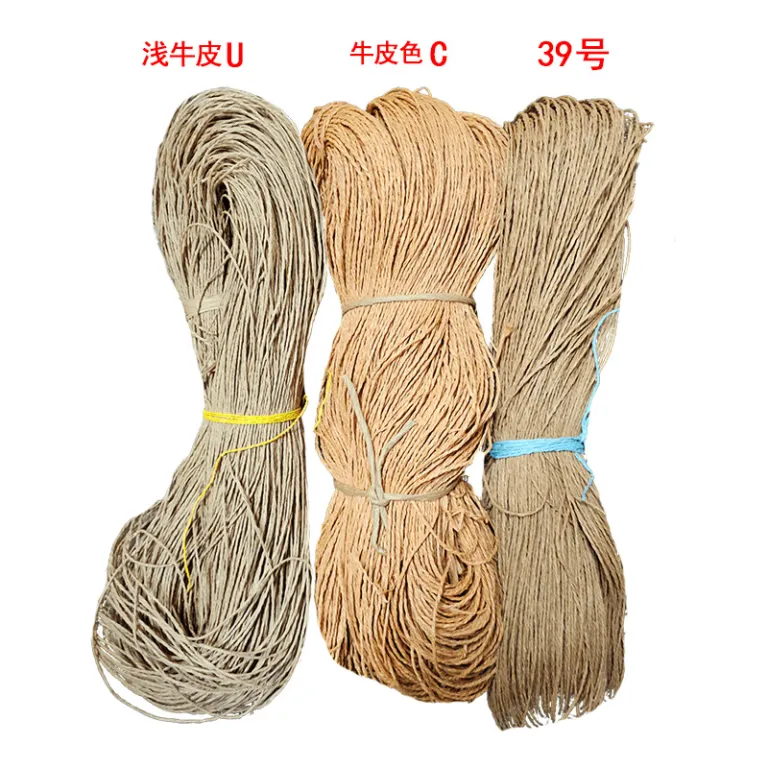 طناب کاغذی رافیا 1.5/2mm دولا برای بسته‌بندی کیک، هدیه و لوازم دارویی