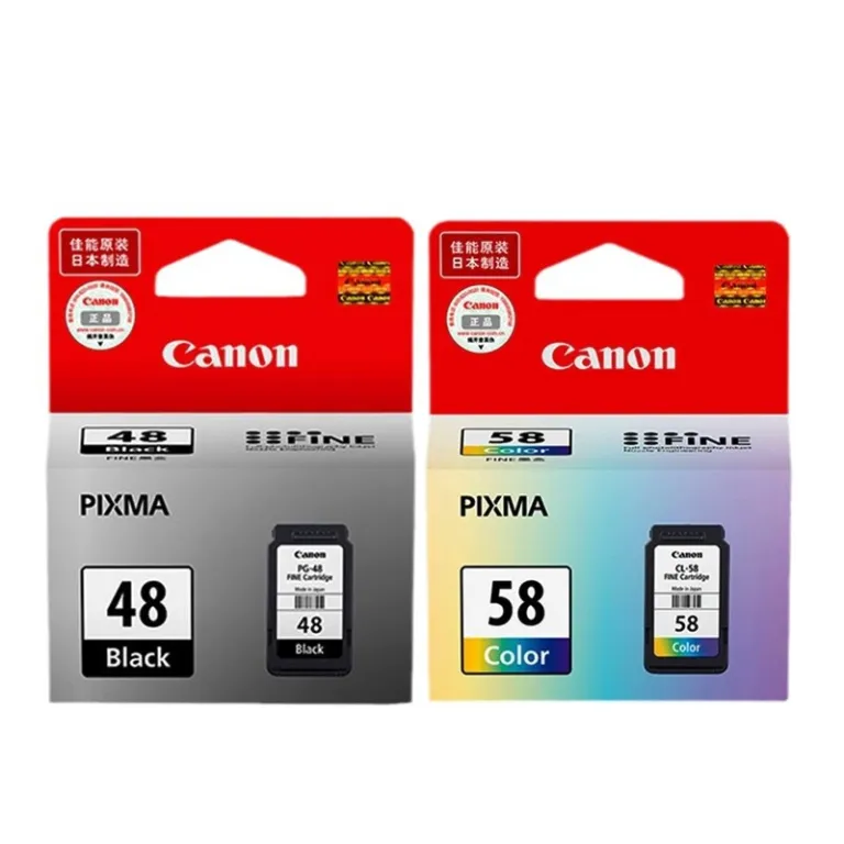 کارتریج اورجینال PG-48 مشکی CL58 رنگی E478 E408 E418 E488 E4280 E4580