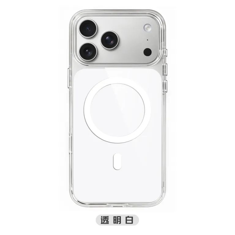 کیف رسمی دوکاره مخصوص اپل 18 طرح جدید قرمز گیلاسی iPhone17PM کیف مگنتی