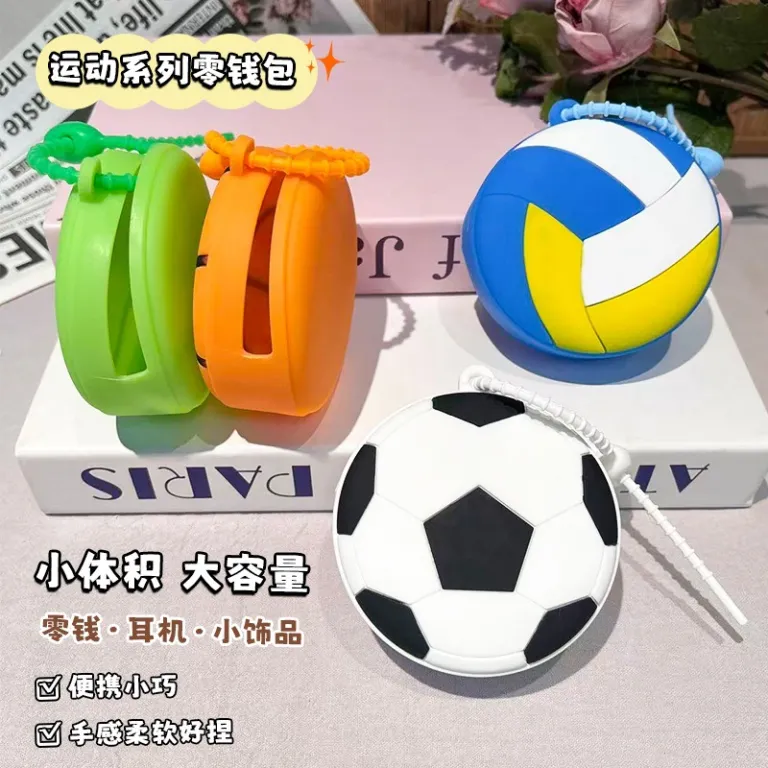 کیف پول سیلیکونی ورزشی کارتونی برای استفاده روزمره، کیف محافظ، کیف نگهدارنده کابل و لوازم سفر