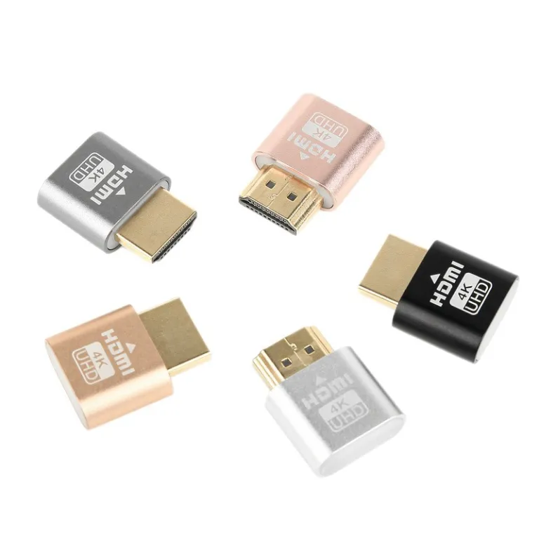 دستگاه مجازی HDMI قفل EDID شبیه‌ساز نمایشگر کارت گرافیک DP فریب‌دهنده پرفروش بین‌المللی برای استودیو و اتصال از راه دور