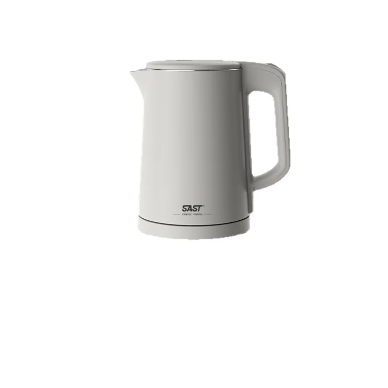 کتری برقی کوچک مخصوص هتل و مهمان‌پذیر SAST1 لیتری به همراه ست سینی 0.8L