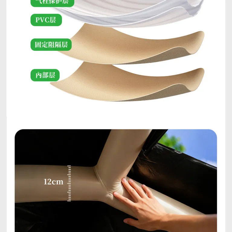 چادر بادی سریع بازشو Lü Zhi You سفارشی چادر کمپینگ ضدآب ضدآفتاب قابل حمل چادر عقب خودرو
