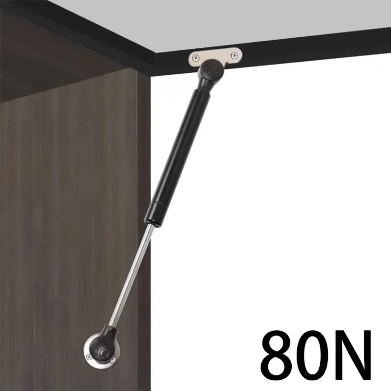 جک آرام‌بند درب کابینت شیشه‌ای، میله پنوماتیک بالابر درب، ضربه‌گیر هیدرولیک کوتاه، توقف در هر موقعیت، تولید کارخانه