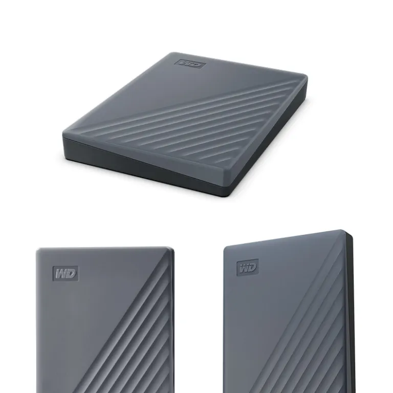 هارد اکسترنال قابل حمل WD My Passport 1T2T4T5T6T با رمزنگاری پرسرعت USB3.0
