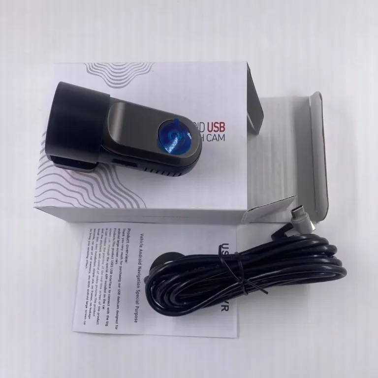 دوربین ثبت وقایع خودرو USB جدید با دید در شب HD، مناسب 720P، سازگار با نمایشگر بزرگ اندروید، نصب بدون سیم‌کشی 3604K