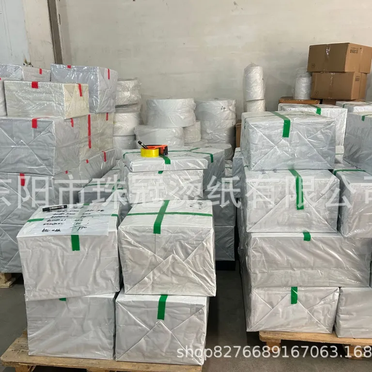 کاغذ نگین داغ تاج مروارید، کاغذ نگین داغ داخلی، کاغذ موقعیت‌یابی نگین داغ، کاغذ چاپ طرح، فیلم انتقال، کاغذ چسب شفاف زیرین