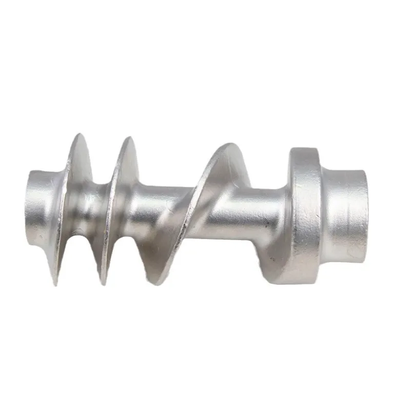 HJX مارپیچ حلزونی 304/316 قطعات چرخگوشت فولاد ضدزنگ مواد غذایی میله مارپیچ کارخانه ریختهگری دقیق مومزدایی سیلیکاسل