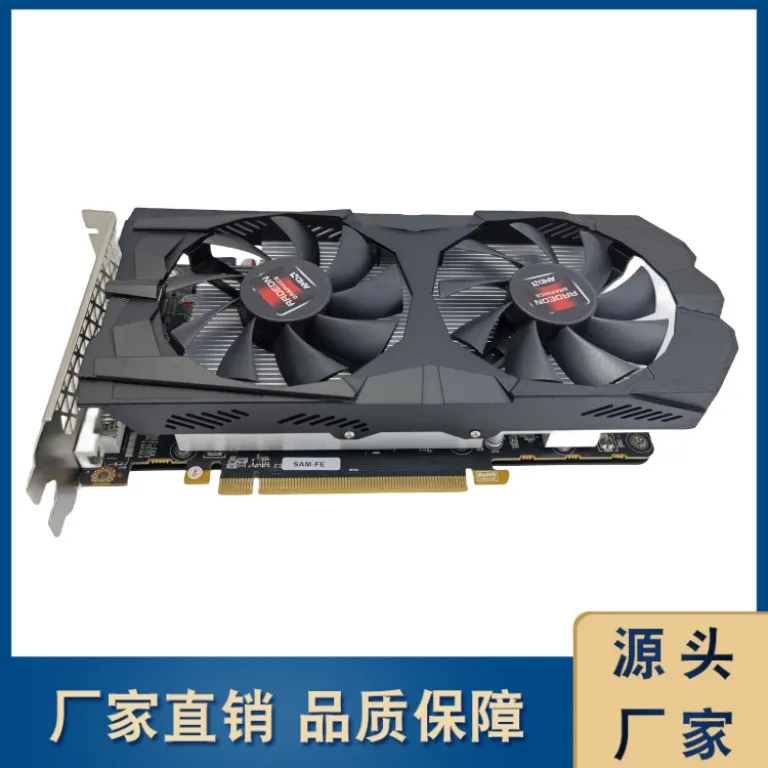 RX580 8GB DDR5 کارت گرافیک با کیفیت بالا برای بازی و کامپیوتر رومیزی مناسب تجارت الکترونیک بین‌المللی