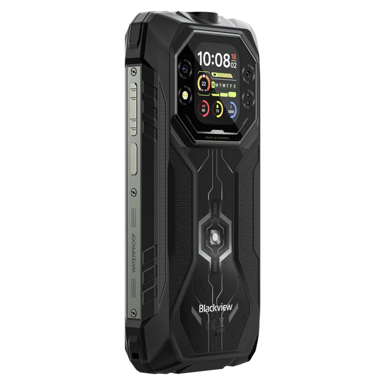 گوشی هوشمند سه‌محافظ سری Blackview ROcK نسل 1 با نمایشگر ثانویه بزرگ، تحویل هنگ کنگ