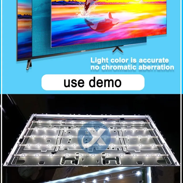 نوار نور پس‌زمینه LED تلویزیون مناسب برای هایسنس 55 اینچ 6 لامپ SVH550AB1_6LED_Rev0_131030