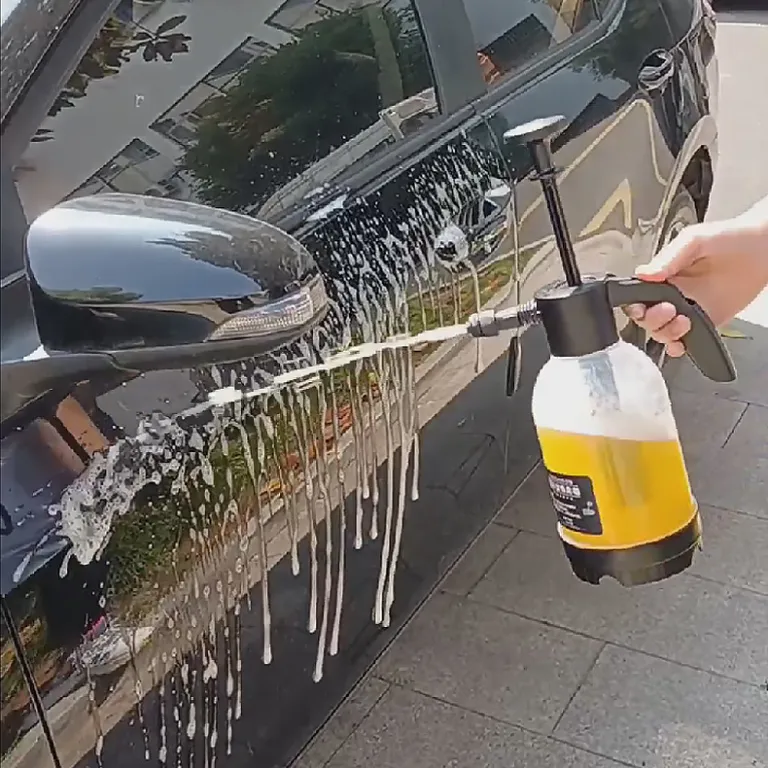 2L مخزن کف مقاوم به اسید و قلیا ابزار شست‌وشوی خودرو اسپری فشار حرفه‌ای