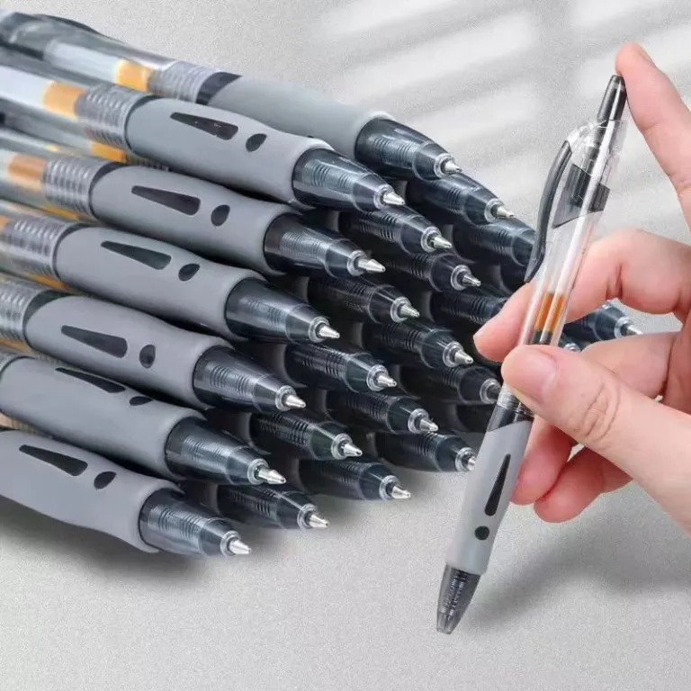 خودکار فشاری 0.5mm نوک ساچمه‌ای اداری دانش‌آموزی امتحانی جوهر کربن مشکی فروش مستقیم کارخانه