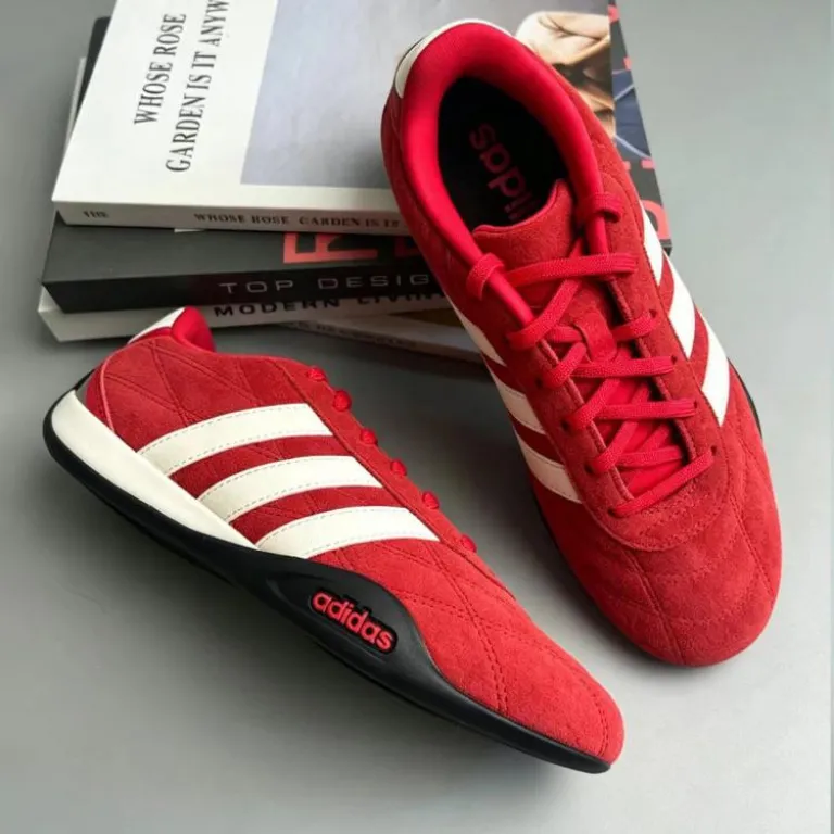 کفش ورزشی زنانه و مردانه adidas 2026 مدل جدید پاییزی راحتی اسپرت کفش کتانی با زیره نازک به سبک مسابقهای