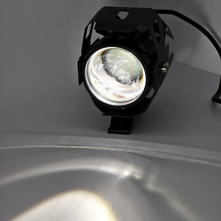 چراغ LED خودرو چراغ جلو نورافکن u5 لیزری چشم فرشته‌ای بدنه آلومینیومی هواپیمایی چراغ جلو LED موتورسیکلت فوق پرنور
