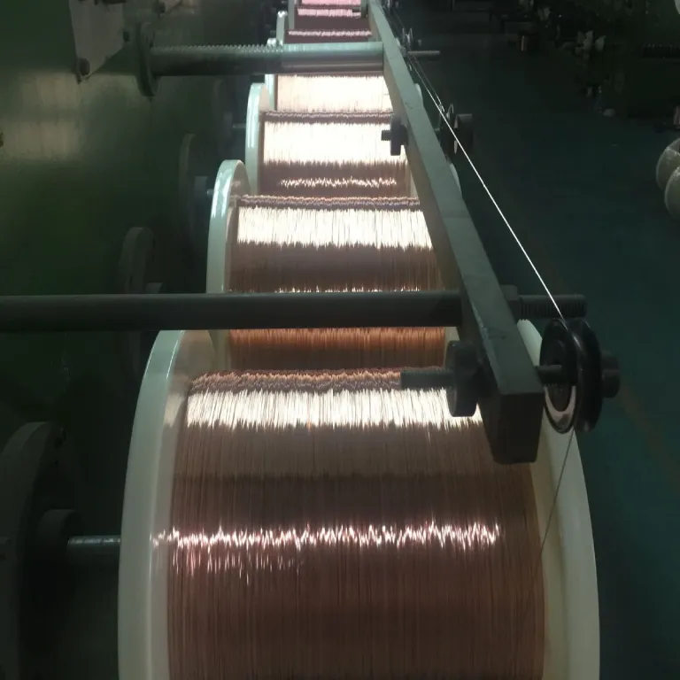 تولید کارخانه سیم لخت مس با روکش آلومینیوم منیزیم CCAM: 0.50-0.59mm ＞180 مقاومت کششی 55٪ رسانایی