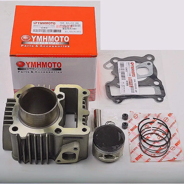 پیستون JYM110-B-3H-9E، کیت سیلندر، رینگ پیستون و واشر تعمیراتی مناسب برای F8 لینگیا JS110 و فوفا JY110