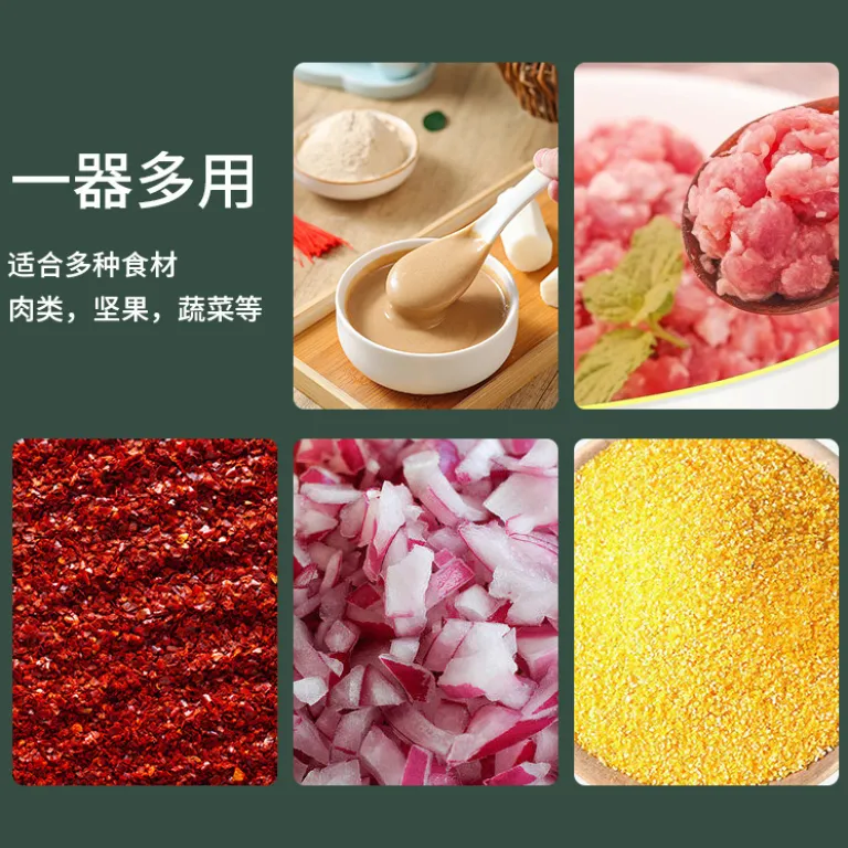 خردکن دستی سیر چندکاره برای سیر له‌شده، ساطوری و پوره