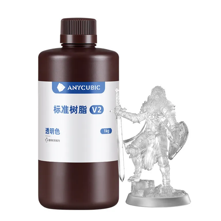 رزین حساس به نور Anycubic 3D مواد مصرفی چاپگر رزین سخت رزین استاندارد