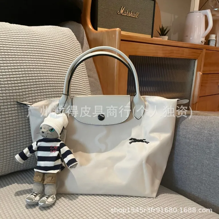 کیف توت Longchamp 70 مدل گلدوزی سالگرد، کیف دوشی، کیف دستی، کیف مامان، مناسب استفاده روزانه با ظرفیت بالا