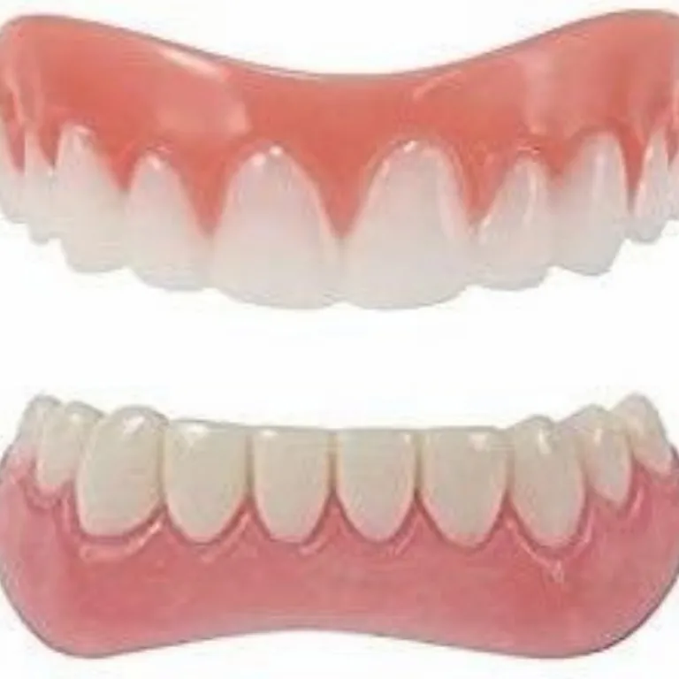 برچسب دندان مصنوعی instant smile نسل چهارم، قالب سیلیکونی شبیهسازیشده، روکش لبخند