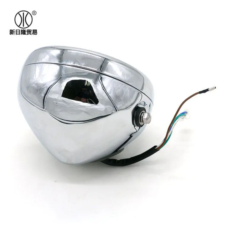 CG125 چراغ جلوی رترو GN125 با بدنه مشکی گرد، عرضه عمده لوازم موتورسیکلت