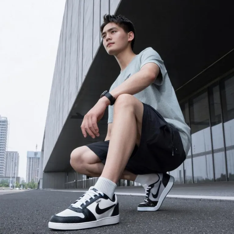 کفش اسکیت مردانه Nike EBERNON LOW ساق کوتاه مقاوم و سبک، کفش ورزشی و راحتی مد روز