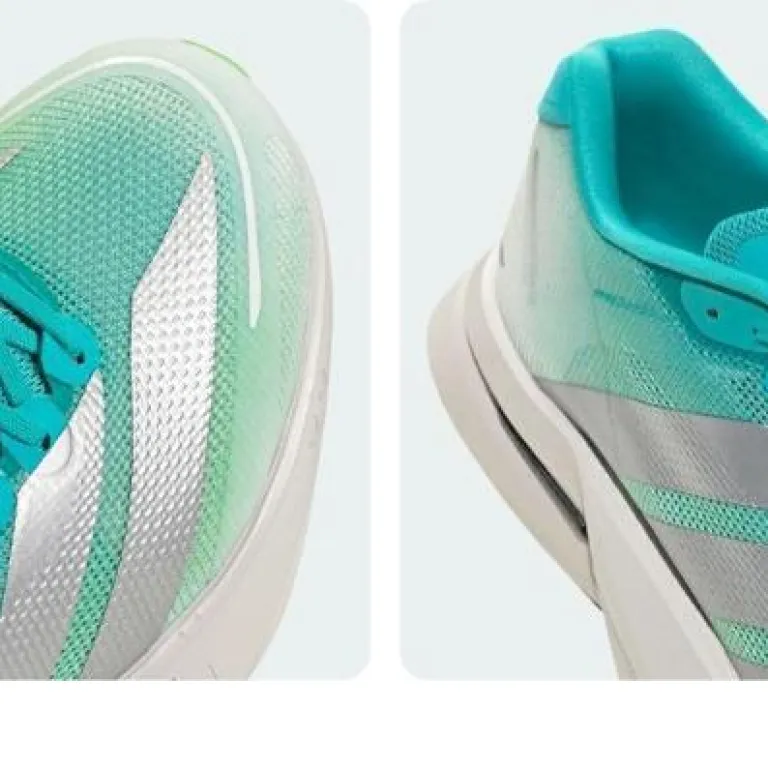 کفش دویدن زنانه آدیداس ADIZERO BOSTON 13 W سبک و تنفس‌پذیر با رویه کوتاه