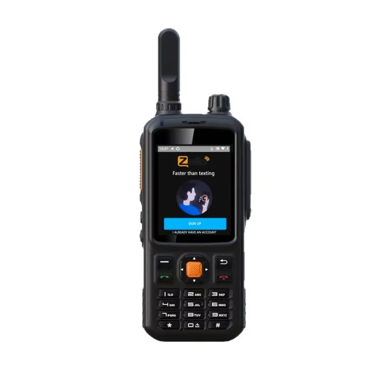 گوشی هوشمند POC شبکه عمومی Zello اندروید جهانی 4G دو سیمکارت همزمان 2.8 اینچ لمسی وایفای تصویری