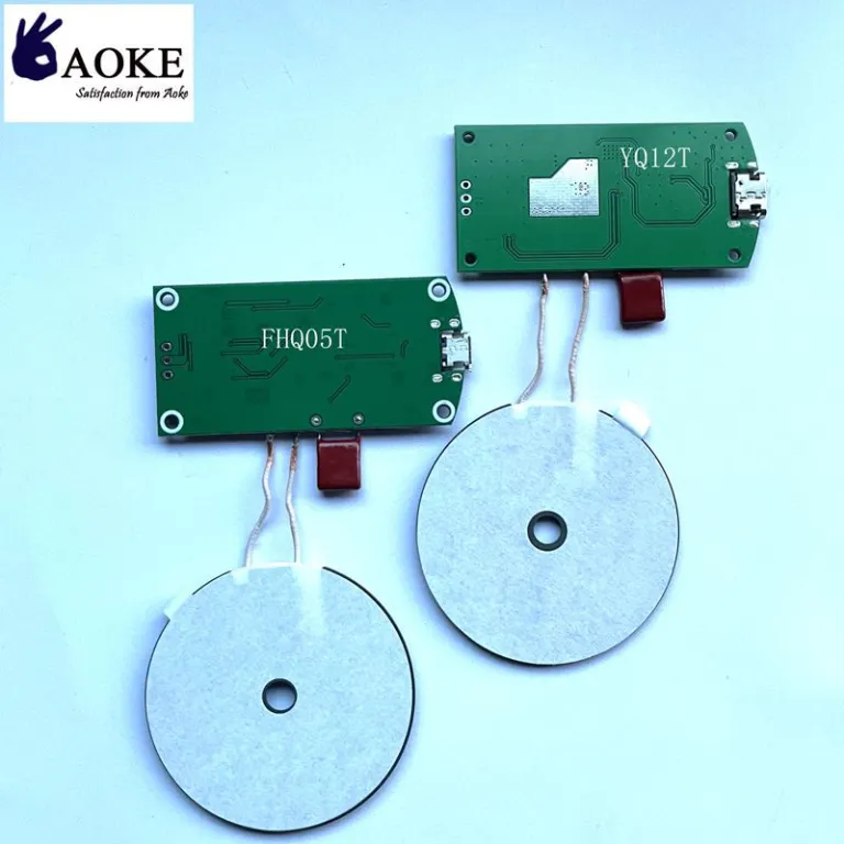 ماژول شارژ بی‌سیم جدید 15W با پروتکل Qi، فاصله 12MM برد الکترونیکی PCBA شارژر