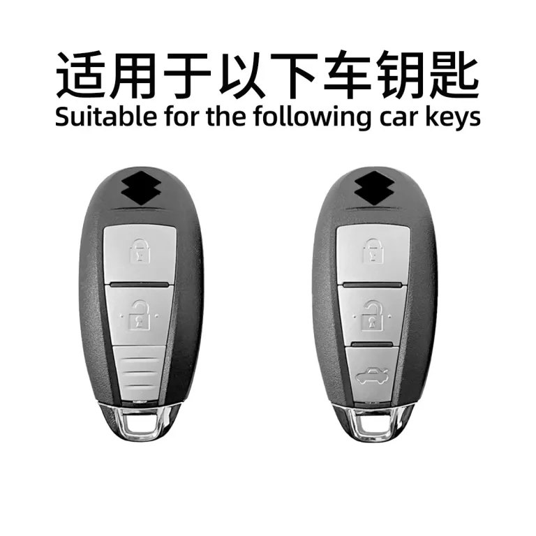 قاب کلید فلزی لوکس تمام‌پوش Suzuki مناسب ویتارا، اس‌کراس، شیائوتو، کیوکاشی، تیانیو SX4