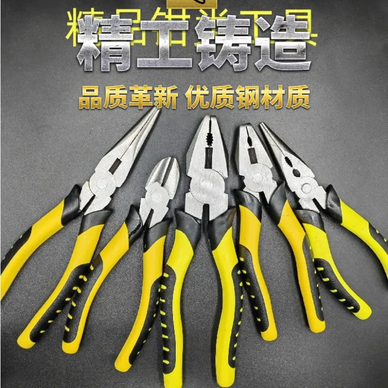 انبر سیم‌چین و دم‌باریک چندکاره 8 اینچ و 6 اینچ از کارخانه اصلی